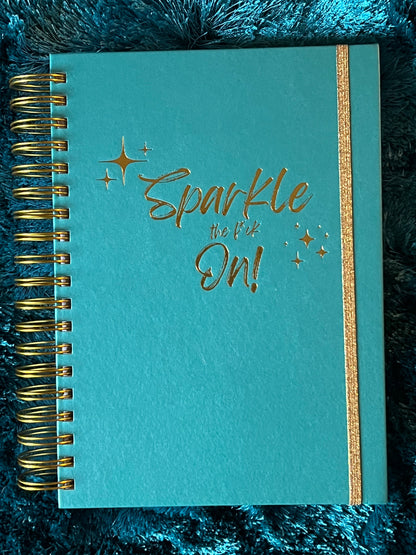 Blank Journal - Sparkle the F*ck On